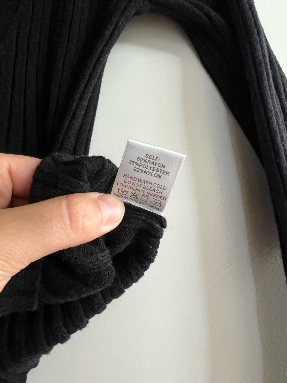 storets Black Ribbed Lace-Up Knit Top - Picture 6 of 7